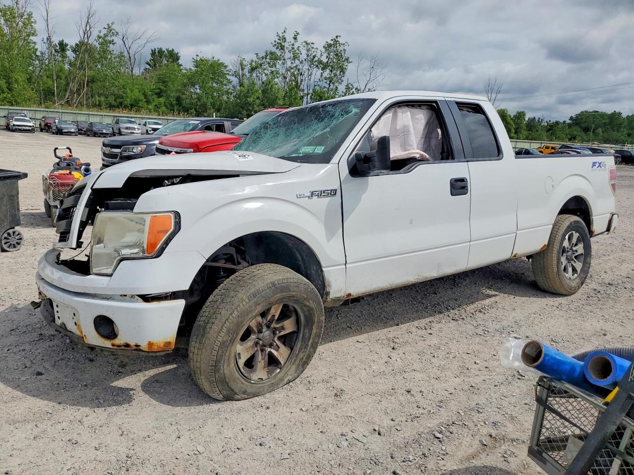 2013 FORD F150 SUPER CAB | 1FTFX1EF0DFC58143 | UPCARS