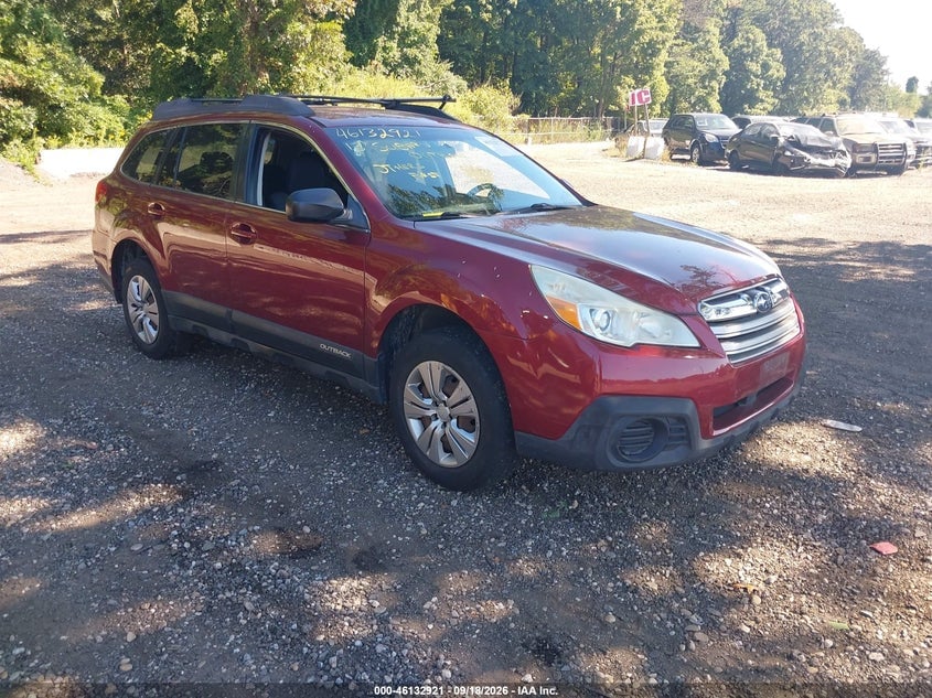 2013 SUBARU OUTBACK 2.5I | 4S4BRBAC4D1297854 | UPCARS