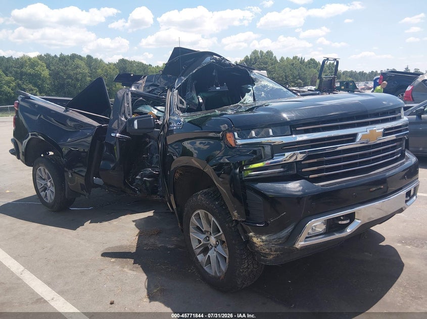 2021 CHEVROLET SILVERADO 1500 4WD  SHORT BED HIGH COUNTRY | 3GCUYHED8MG431871 | UPCARS