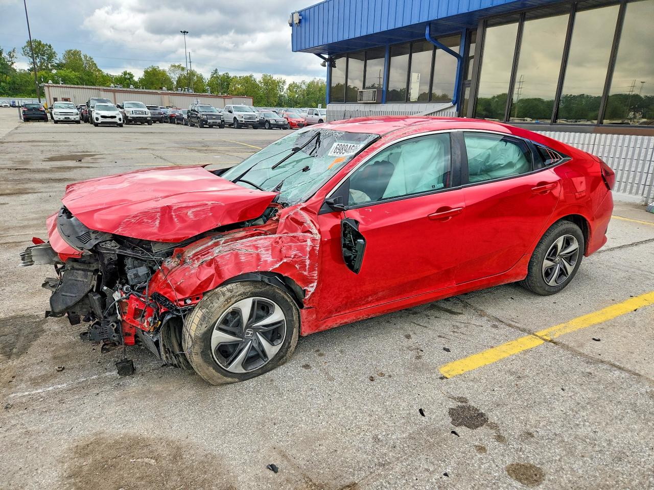 2019 HONDA CIVIC LX | 2HGFC2F61KH606058 | UPCARS