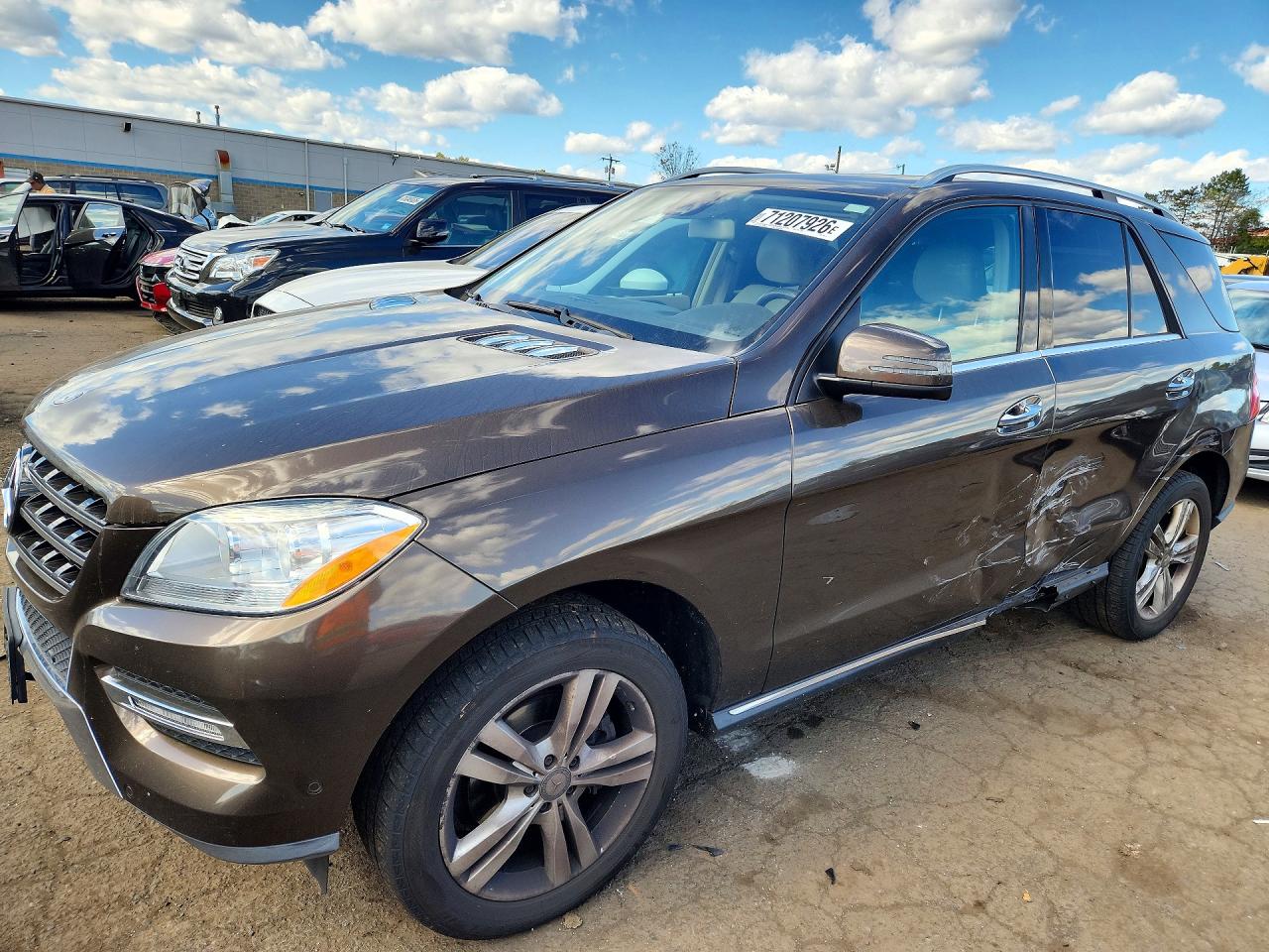 2015 MERCEDES-BENZ M-CLASS 350 4MATIC | 4JGDA5HB7FA549372 | UPCARS