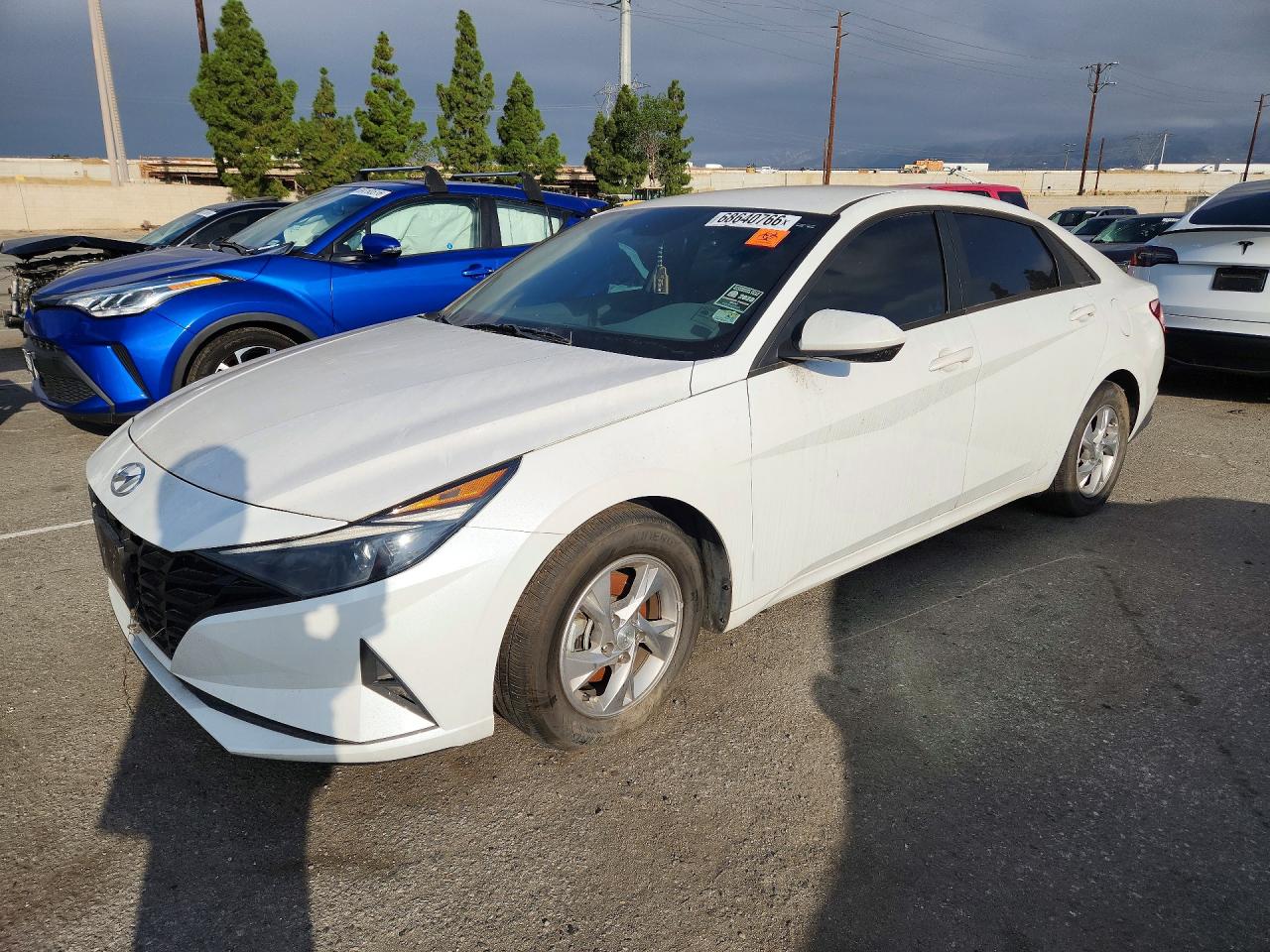2021 HYUNDAI ELANTRA SE | 5NPLL4AG7MH016535 | UPCARS