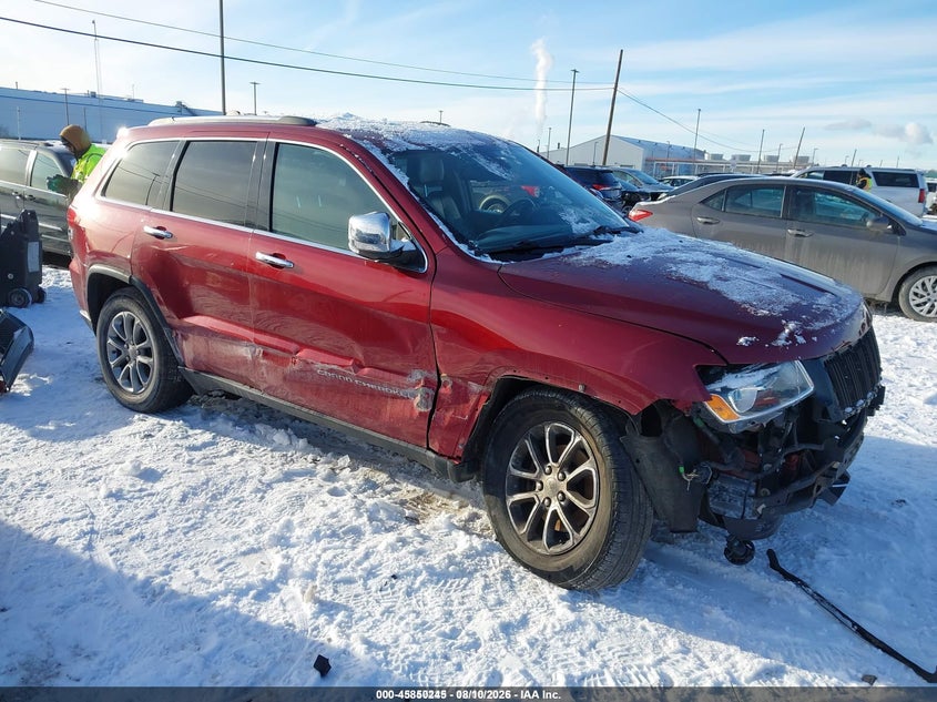 2014 JEEP GRAND CHEROKEE LIMITED | 1C4RJFBG2EC200529 | UPCARS