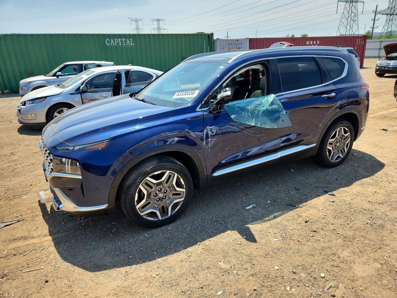 2021 HYUNDAI SANTA FE LIMITED | 5NMS44AL6MH334021 | UPCARS
