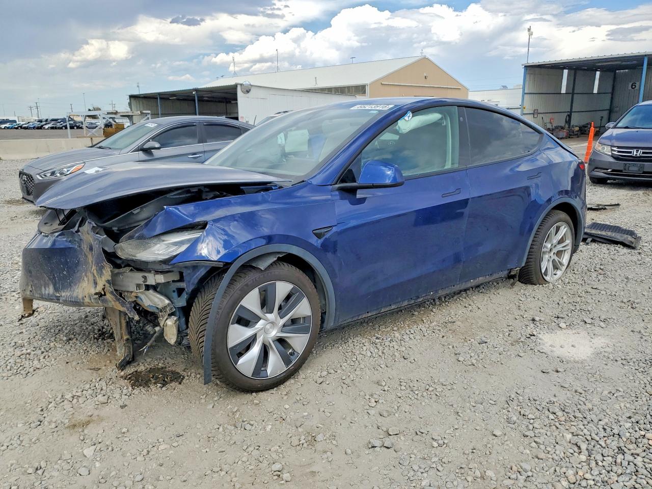 2022 TESLA MODEL Y | 7SAYGDEE6NF361089 | UPCARS