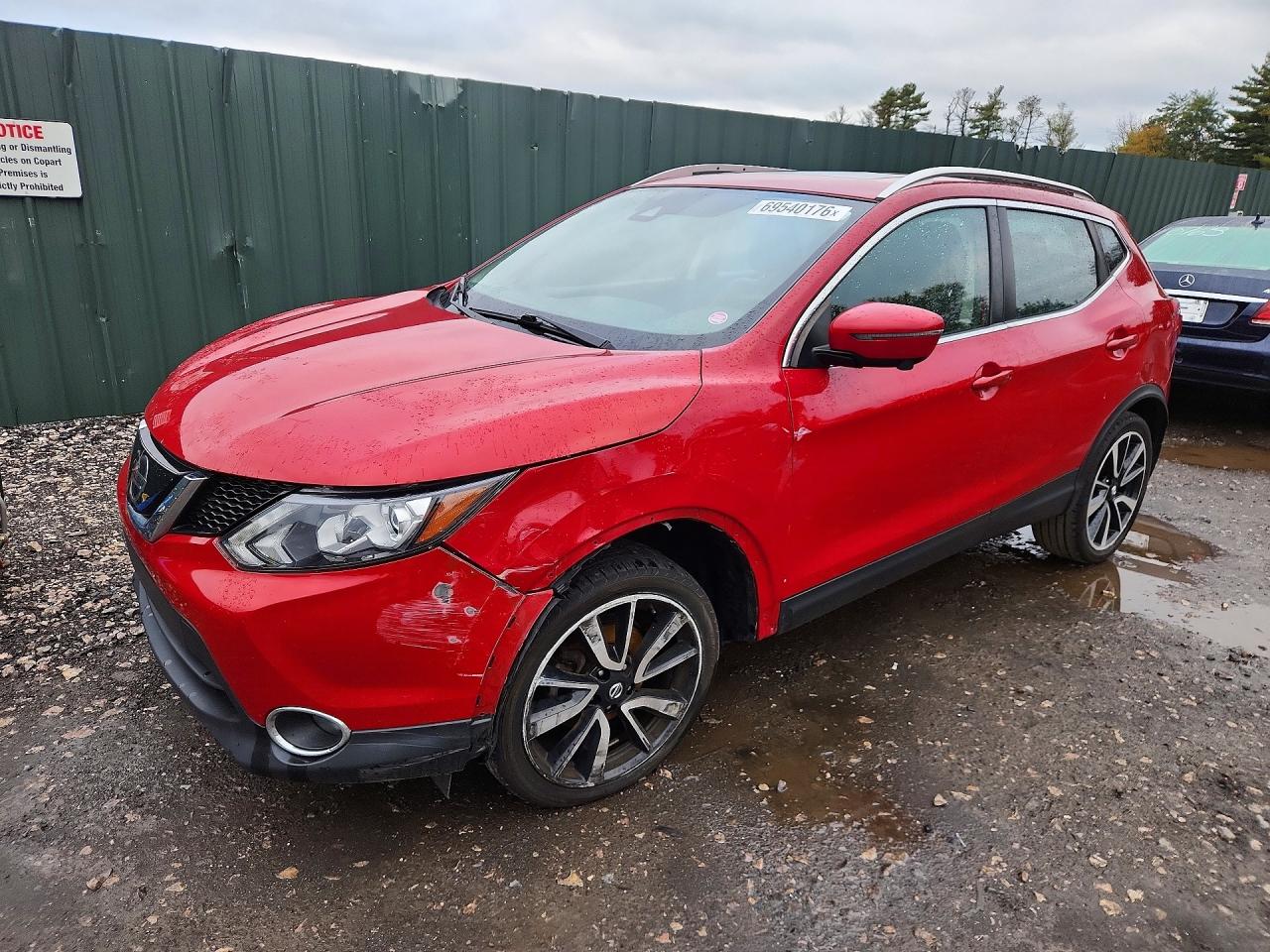 2018 NISSAN ROGUE SL | JN1BJ1CR3JW290953 | UPCARS