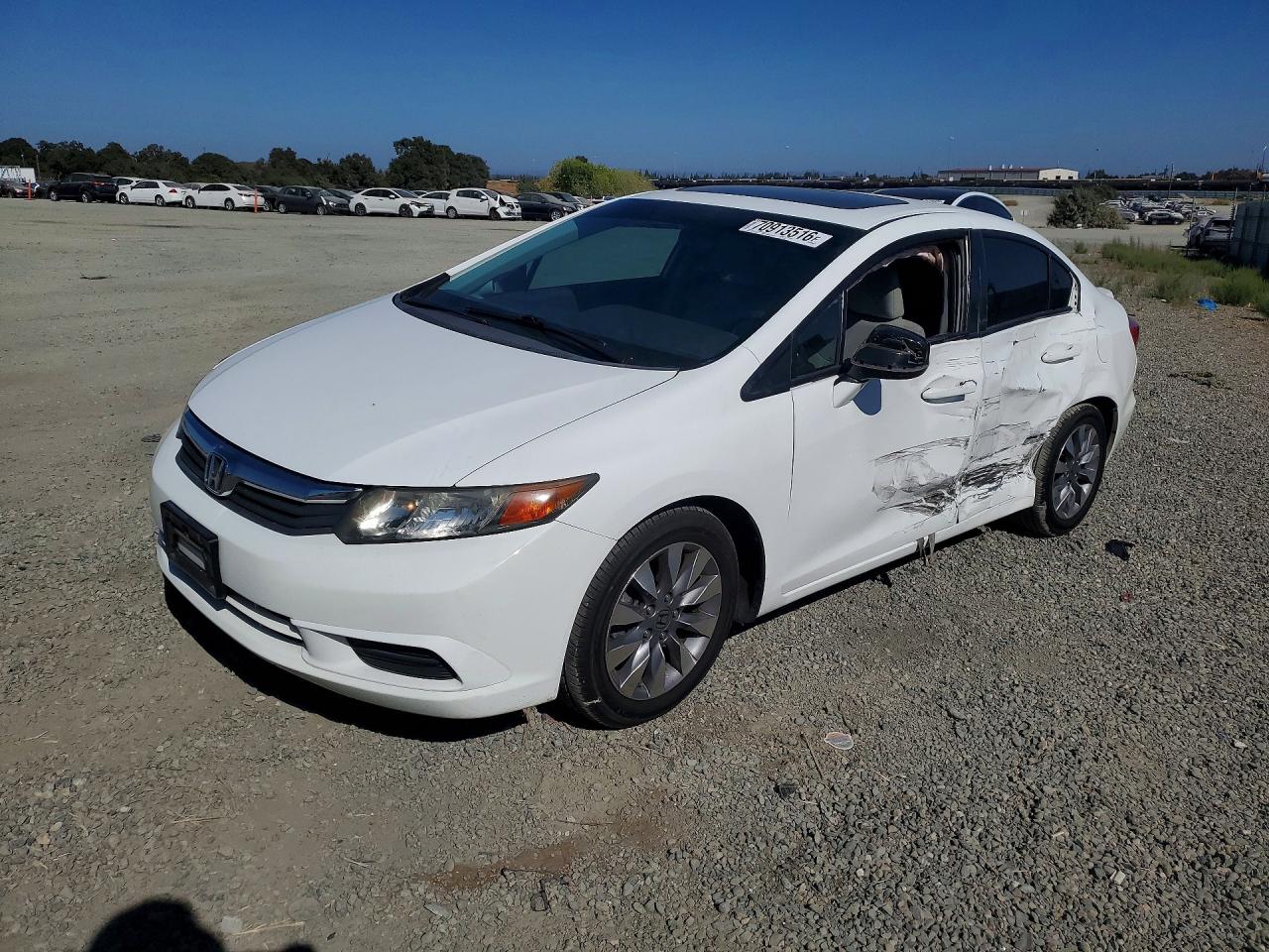 2012 HONDA CIVIC EX | 19XFB2F82CE345121 | UPCARS