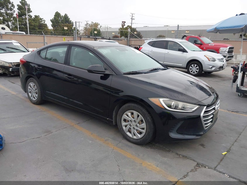 2017 HYUNDAI ELANTRA SE | KMHD74LFXHU226020 | UPCARS