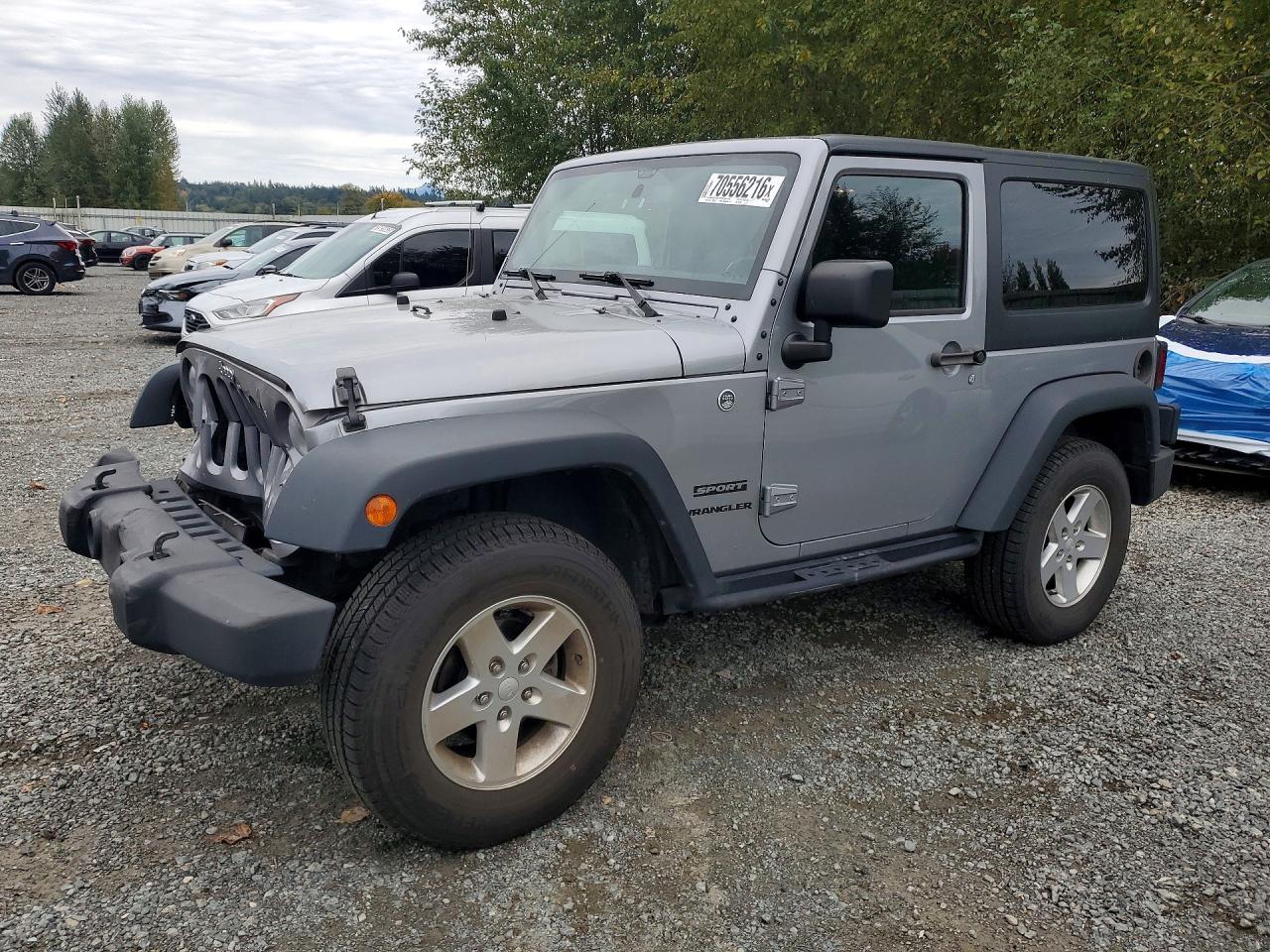 2015 JEEP WRANGLER SPORT | 1C4AJWAG6FL507086 | UPCARS