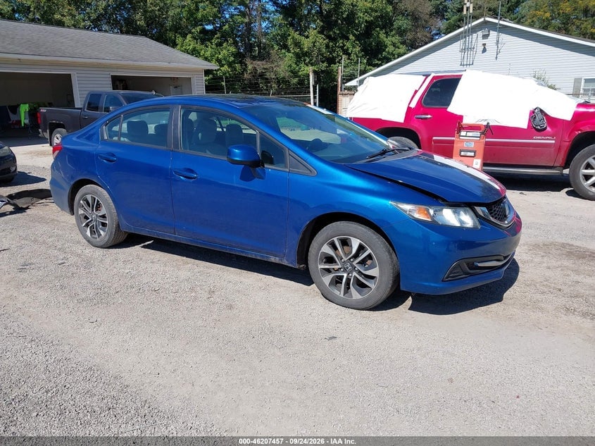 2013 HONDA CIVIC SDN EX | 19XFB2F88DE019230 | UPCARS