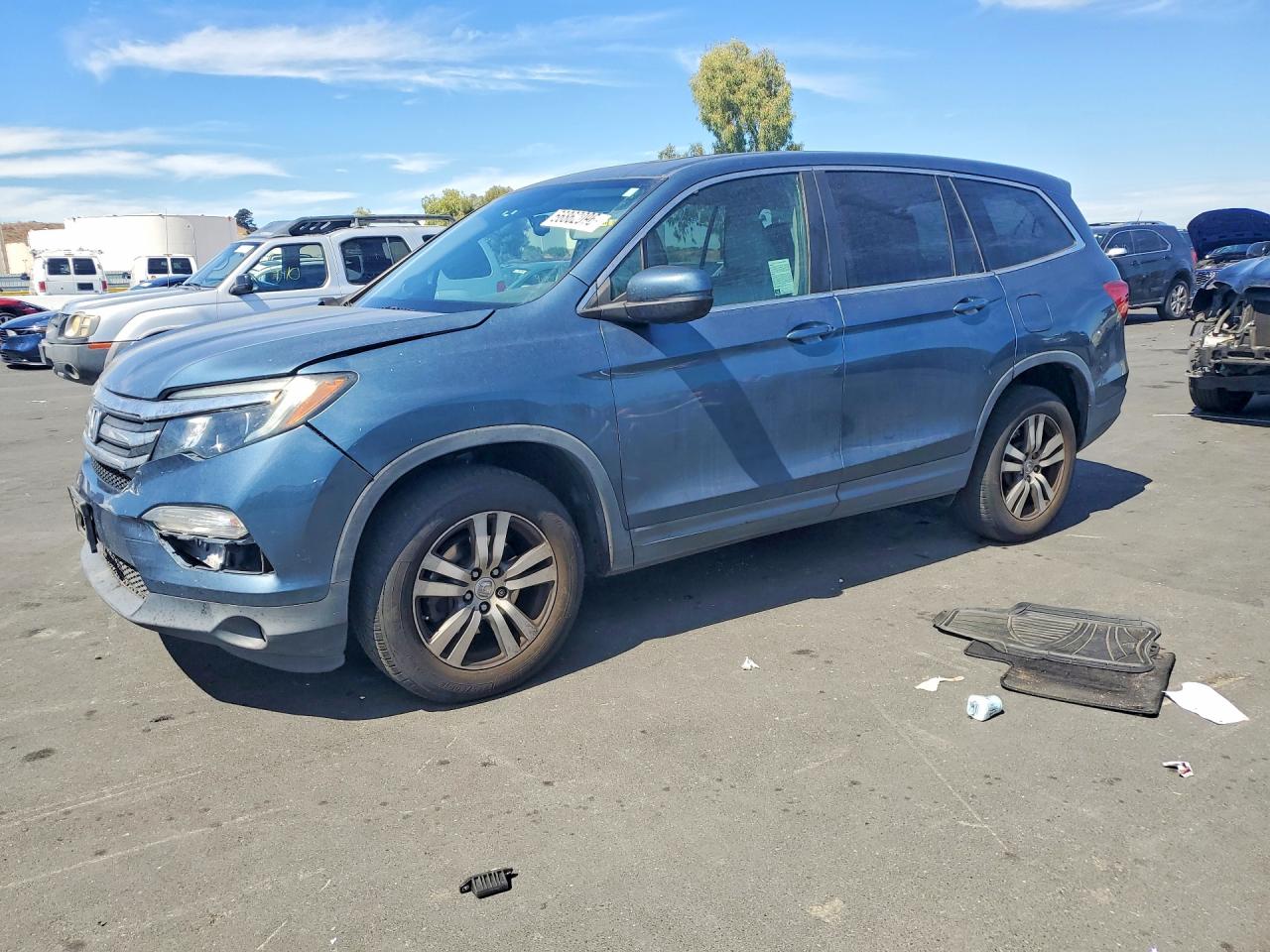 2018 HONDA PILOT EXL | 5FNYF6H55JB007081 | UPCARS