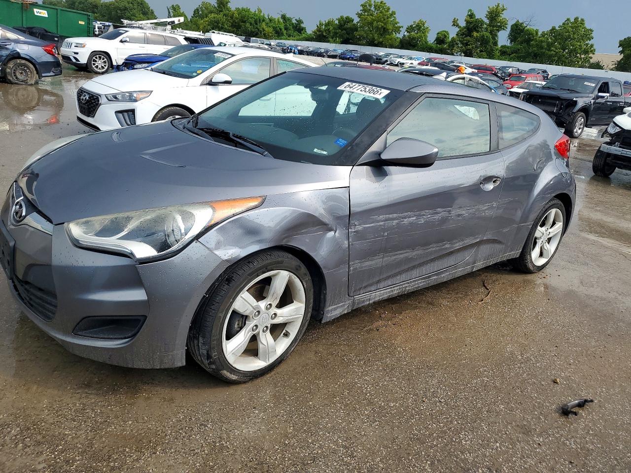 2014 HYUNDAI VELOSTER BASE | KMHTC6AD7EU194644 | UPCARS