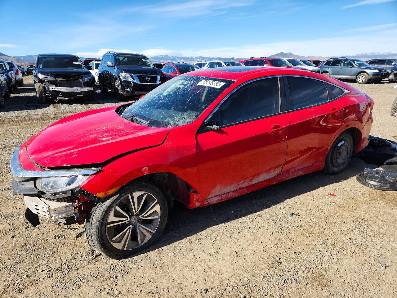 2018 HONDA CIVIC EX | JHMFC1F38JX044005 | UPCARS