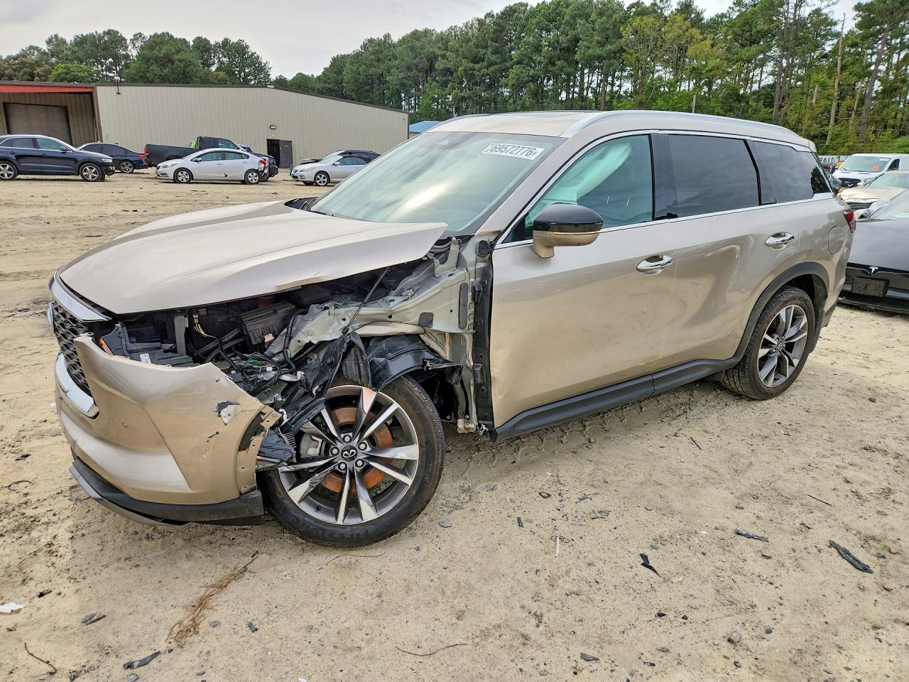 2022 INFINITI QX60 LUXE | 5N1DL1FSXNC334643 | UPCARS