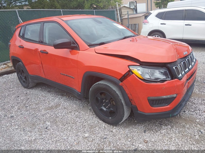 2021 JEEP COMPAS SPORT FWD | 3C4NJCAB6MT572218 | UPCARS