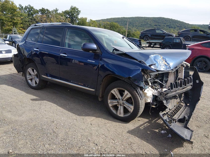 2013 TOYOTA HIGHLANDER LIMITED V6 | 5TDDK3EH7DS197182 | UPCARS