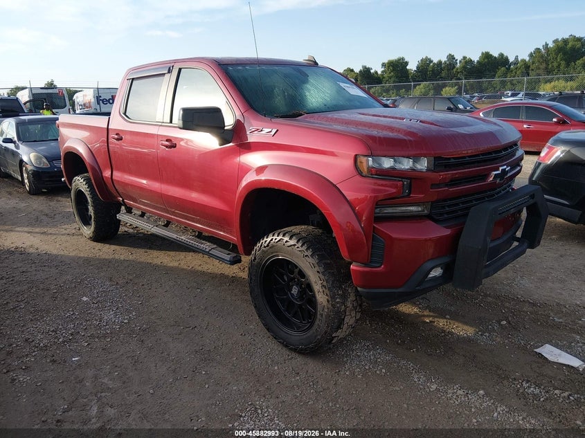 2020 CHEVROLET SILVERADO 1500 4WD  SHORT BED RST | 3GCUYEEL4LG215889 | UPCARS