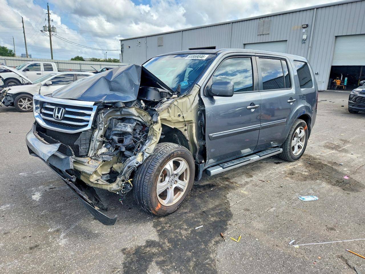 2013 HONDA PILOT EXL | 5FNYF3H57DB007084 | UPCARS