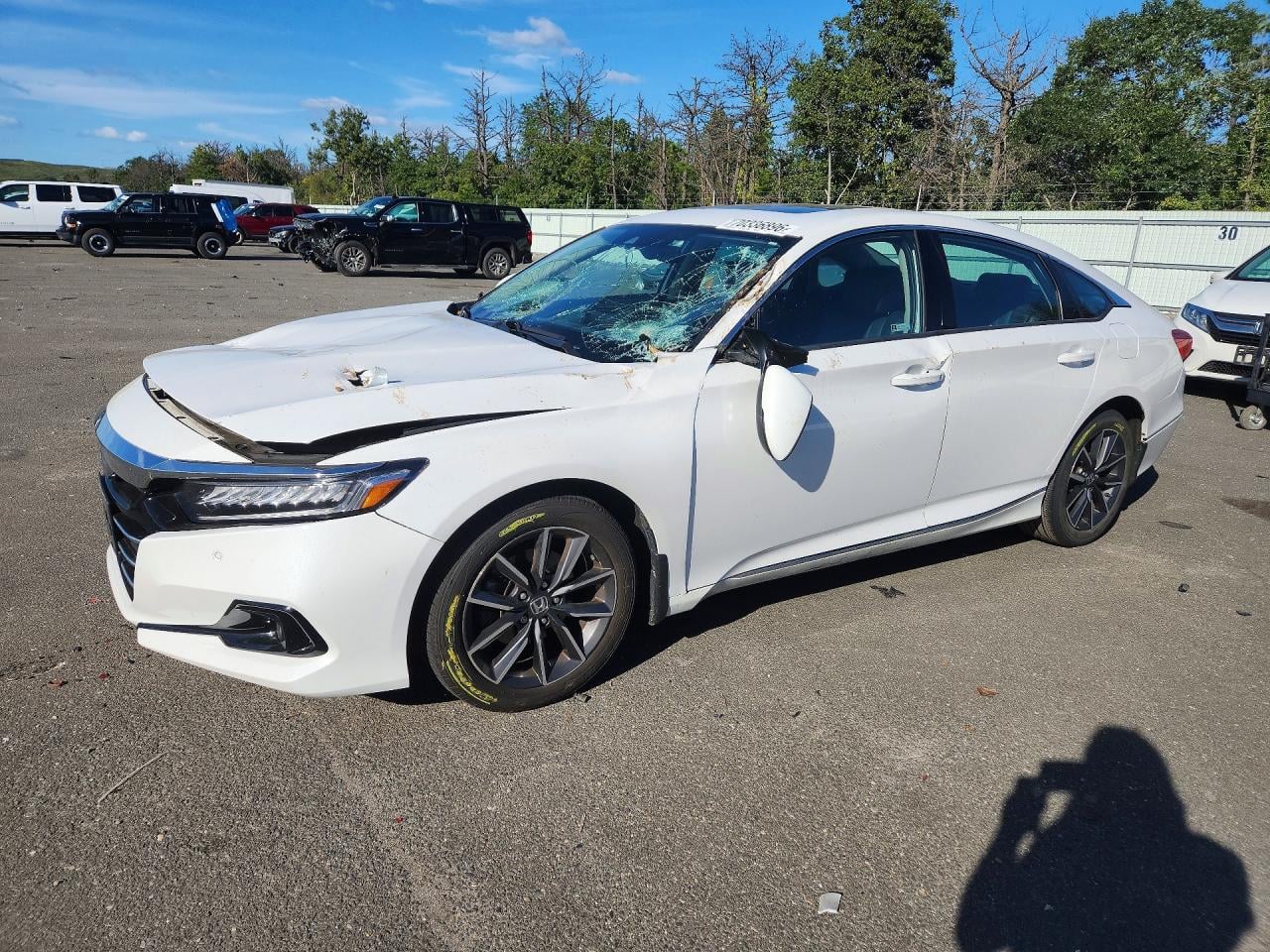 2021 HONDA ACCORD EXL | 1HGCV1F56MA121575 | UPCARS
