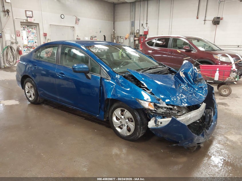 2014 HONDA CIVIC LX | 2HGFB2F5XEH531066 | UPCARS