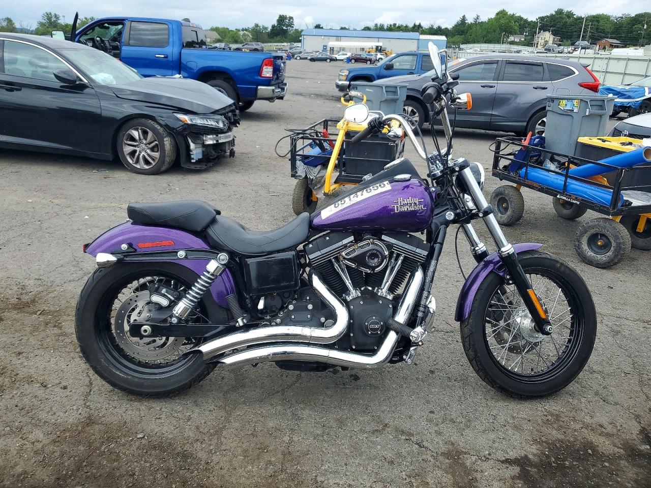 2014 HARLEY-DAVIDSON FX DYNA STREET BOB | 1HD1GXM11EC301506 | UPCARS