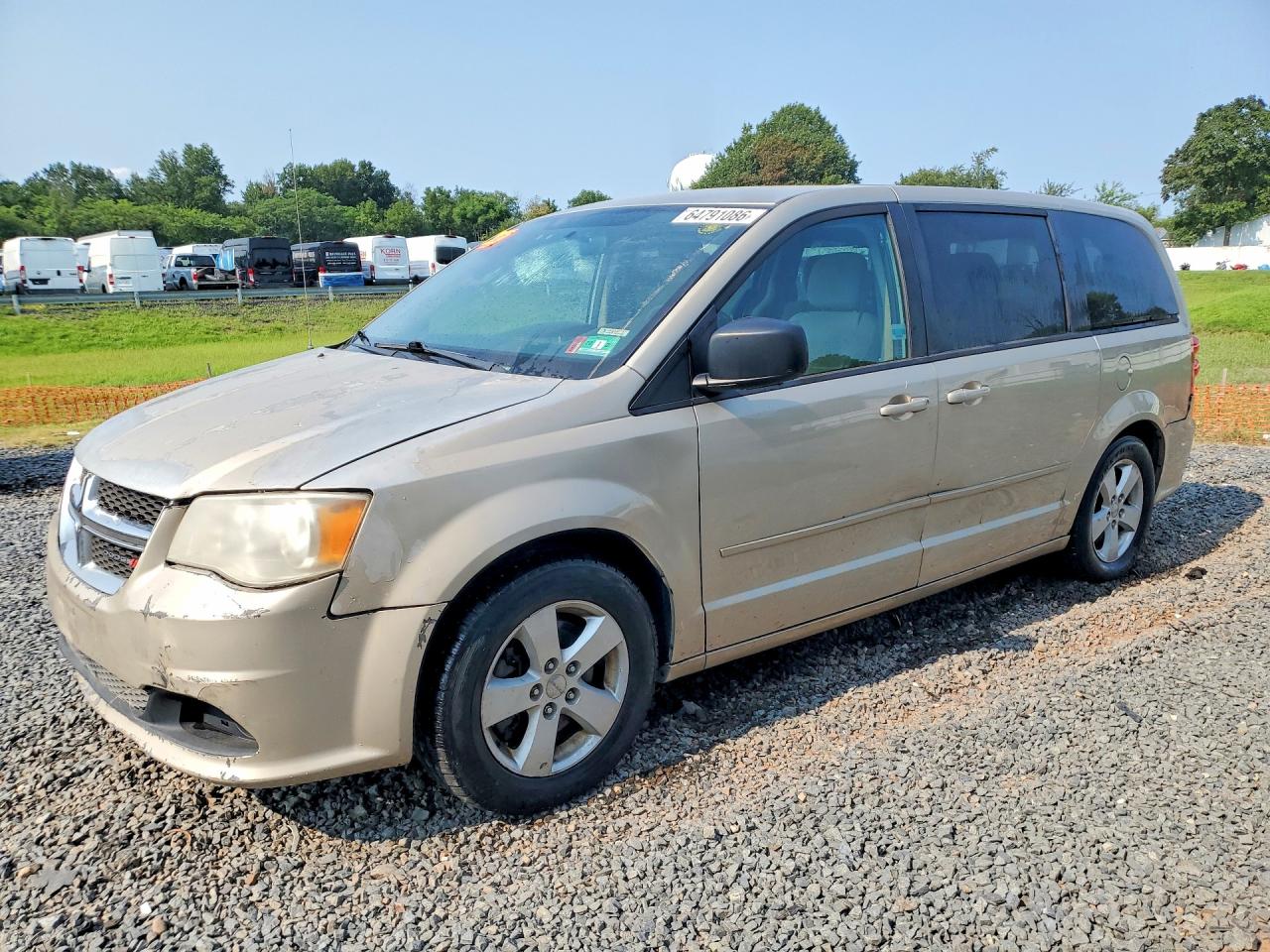 2013 DODGE CARAVAN SE | 2C4RDGBG5DR704060 | UPCARS