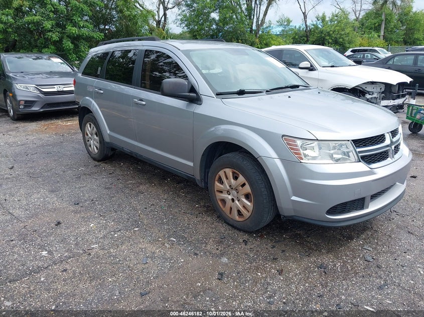 2016 DODGE JOURNEY SE | 3C4PDCAB7GT215182 | UPCARS
