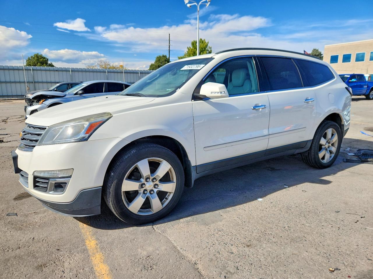 2015 CHEVROLET TRAVERSE LTZ | 1GNKVJKD1FJ184441 | UPCARS