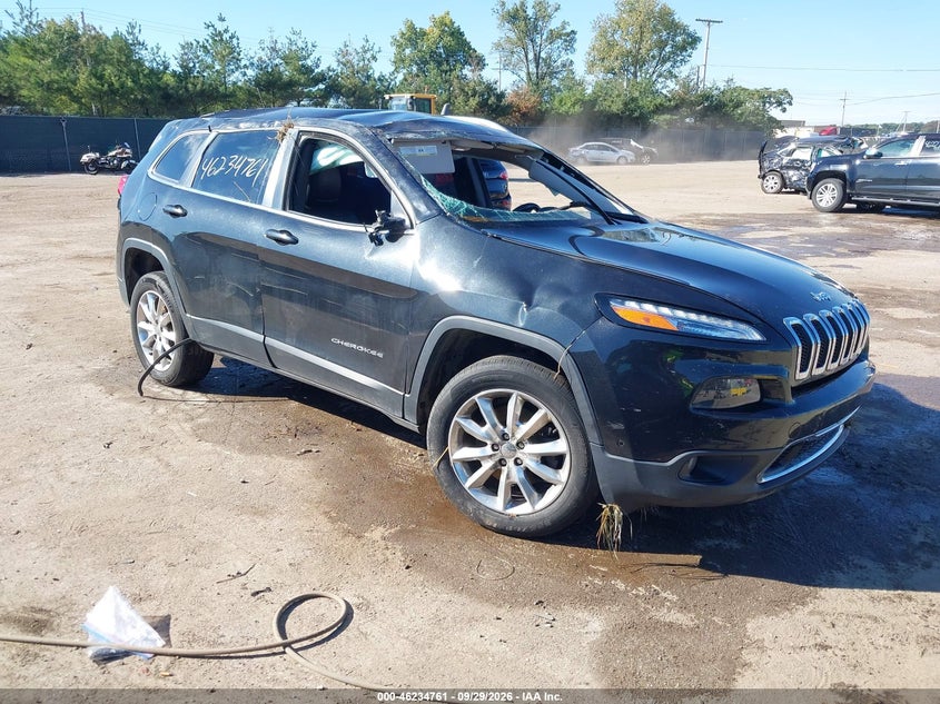 2015 JEEP CHEROKEE LIMITED | 1C4PJMDS8FW630630 | UPCARS