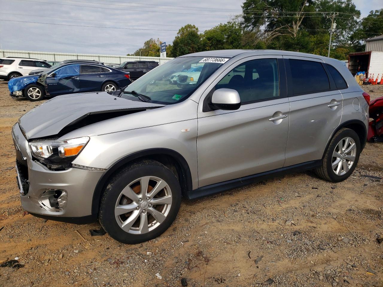 2015 MITSUBISHI OUTLANDER ES | 4A4AP3AW0FE062488 | UPCARS