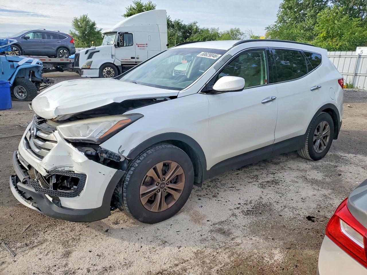 2014 HYUNDAI SANTA FE 2.4L | 5XYZT3LB9EG135797 | UPCARS