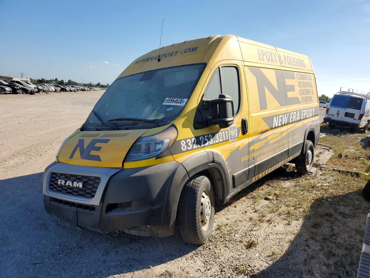 2021 RAM PROMASTER 2500 HIGH | 3C6ERVDG9ME509069 | UPCARS