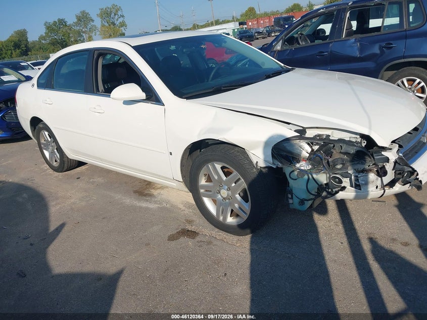 2008 CHEVROLET IMPALA LT | 2G1WC583689207693 | UPCARS