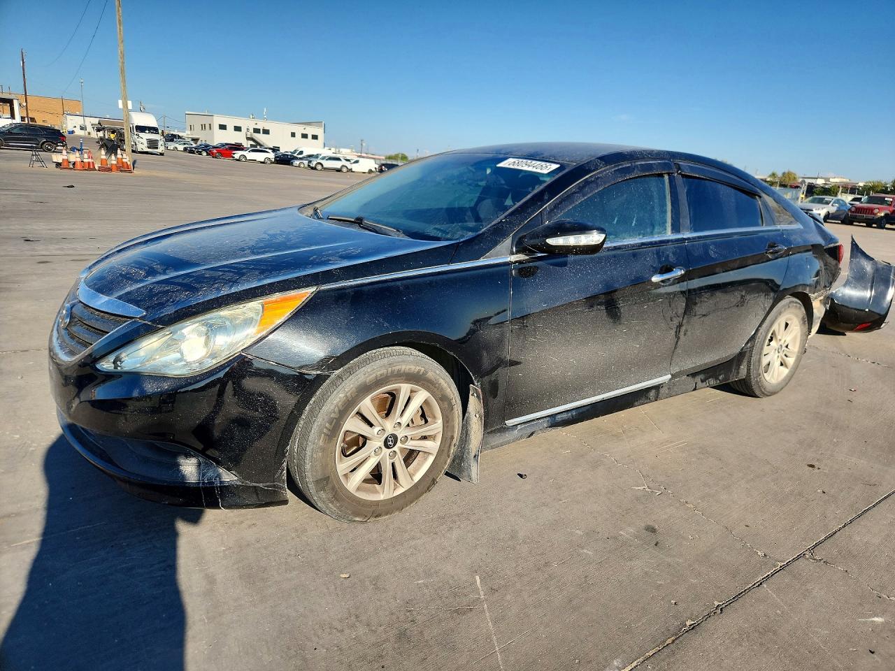 2014 HYUNDAI SONATA GLS | 5NPEB4AC6EH844246 | UPCARS