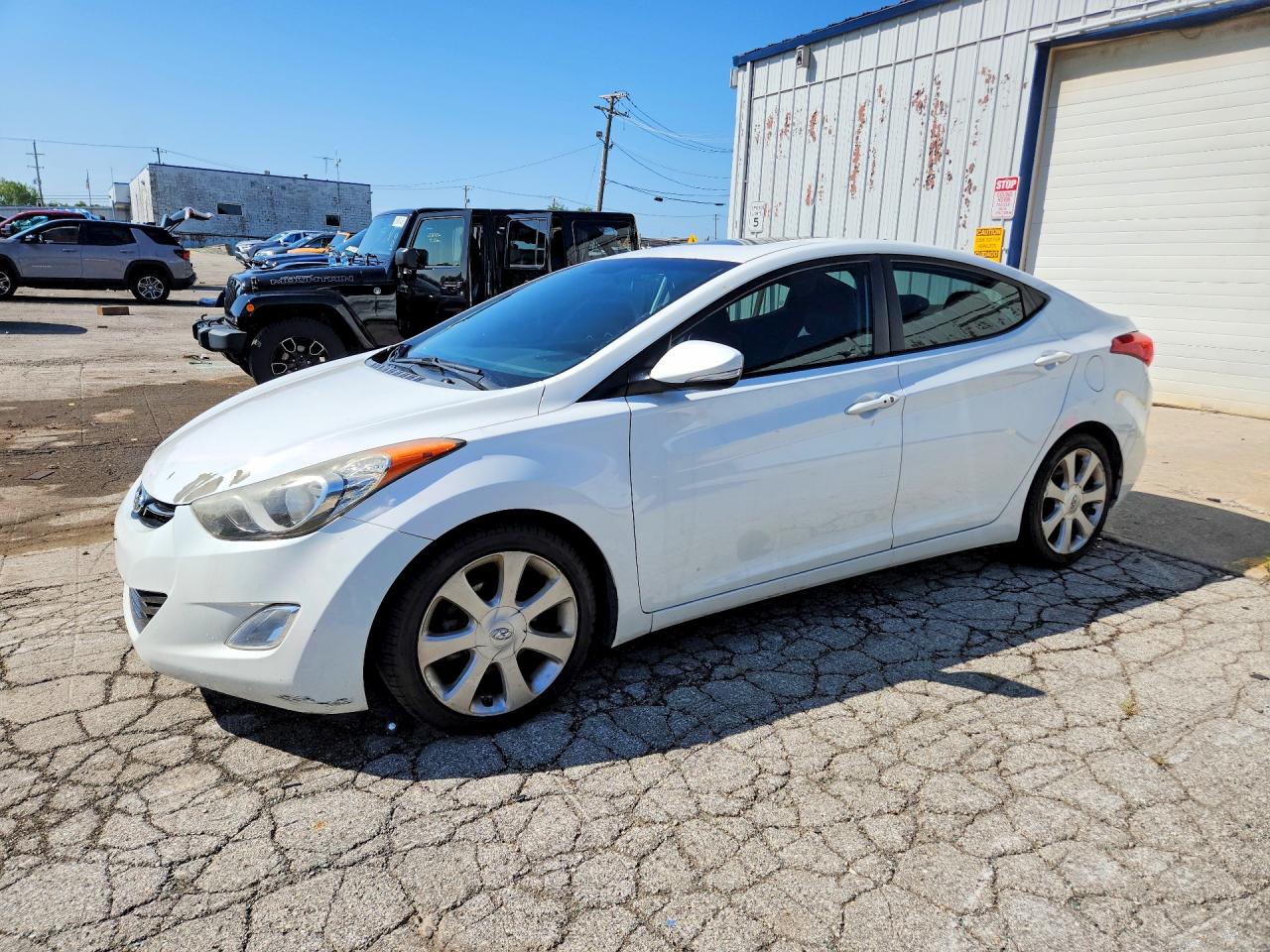 2013 HYUNDAI ELANTRA LIMITED | 5NPDH4AE2DH325348 | UPCARS