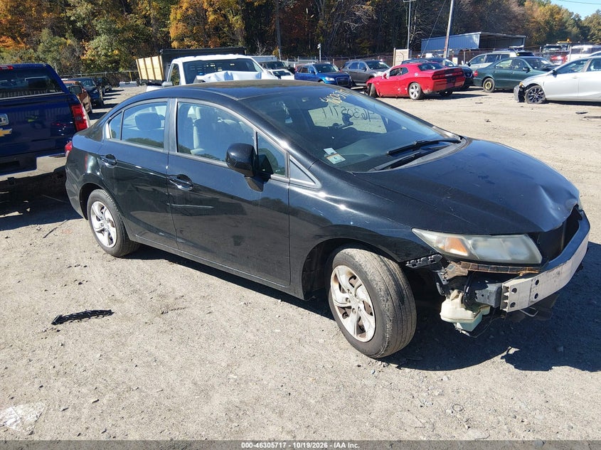 2013 HONDA CIVIC LX | 2HGFB2F59DH300075 | UPCARS