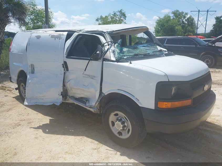 2013 CHEVROLET EXPRESS 3500 WORK VAN | 1GCZGTBG2D1104259 | UPCARS