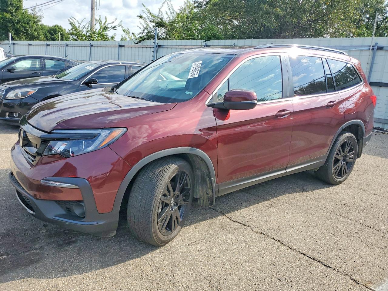 2022 HONDA PILOT SE | 5FNYF6H24NB026992 | UPCARS