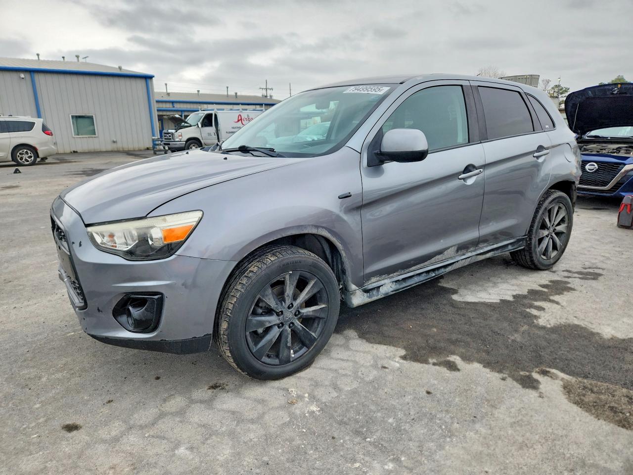 2014 MITSUBISHI OUTLANDER ES | 4A4AP3AU1EE014527 | UPCARS