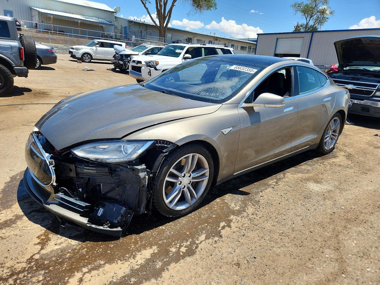 2015 TESLA MODEL S 70D | 5YJSA1S28FF091930 | UPCARS