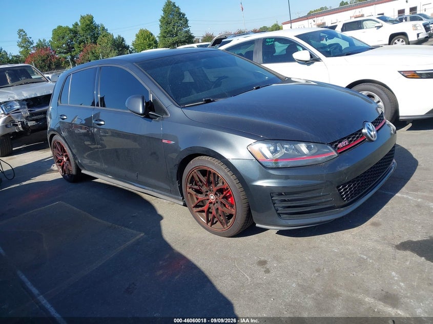 2017 VOLKSWAGEN GOLF GTI AUTOBAHN 4-DOOR/S 4-DOOR/SE 4-DOOR/SPORT 4-DOOR | 3VW547AU7HM070850 | UPCARS