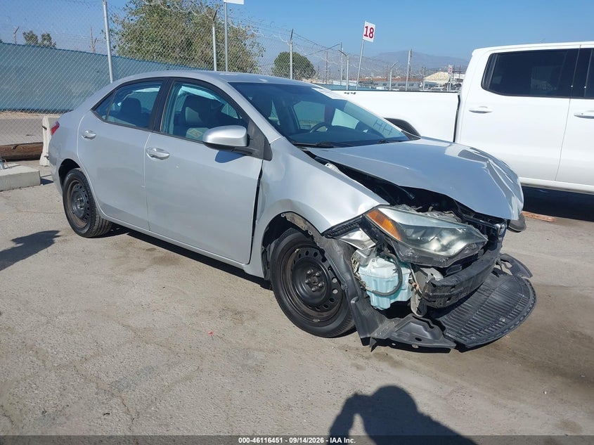 2016 TOYOTA COROLLA LE | 5YFBURHE0GP452046 | UPCARS