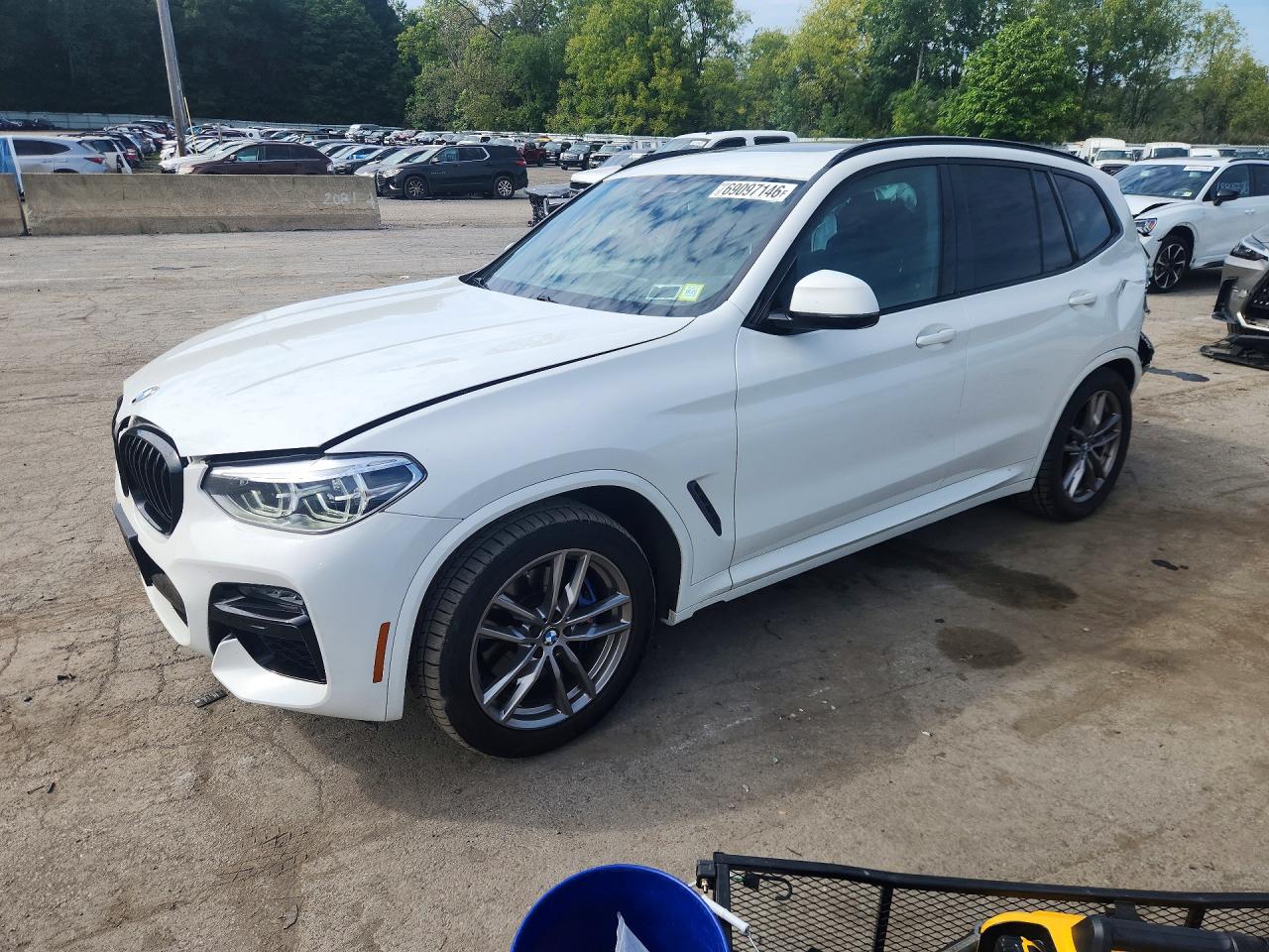2021 BMW X3 XDRIVEM40I | 5UXTY9C00M9E27641 | UPCARS