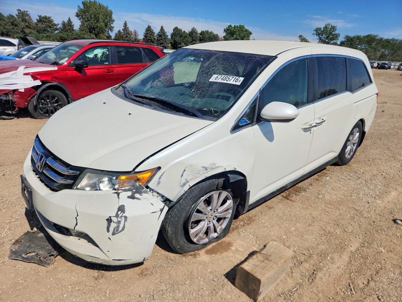 2016 HONDA ODYSSEY SE | 5FNRL5H34GB155527 | UPCARS