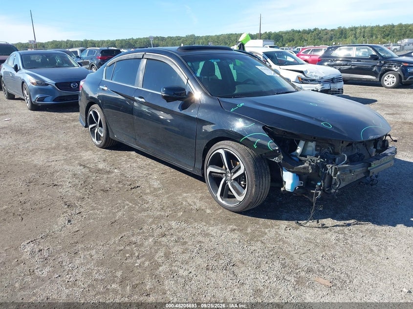 2016 HONDA ACCORD EX-L | 1HGCR2F88GA186744 | UPCARS