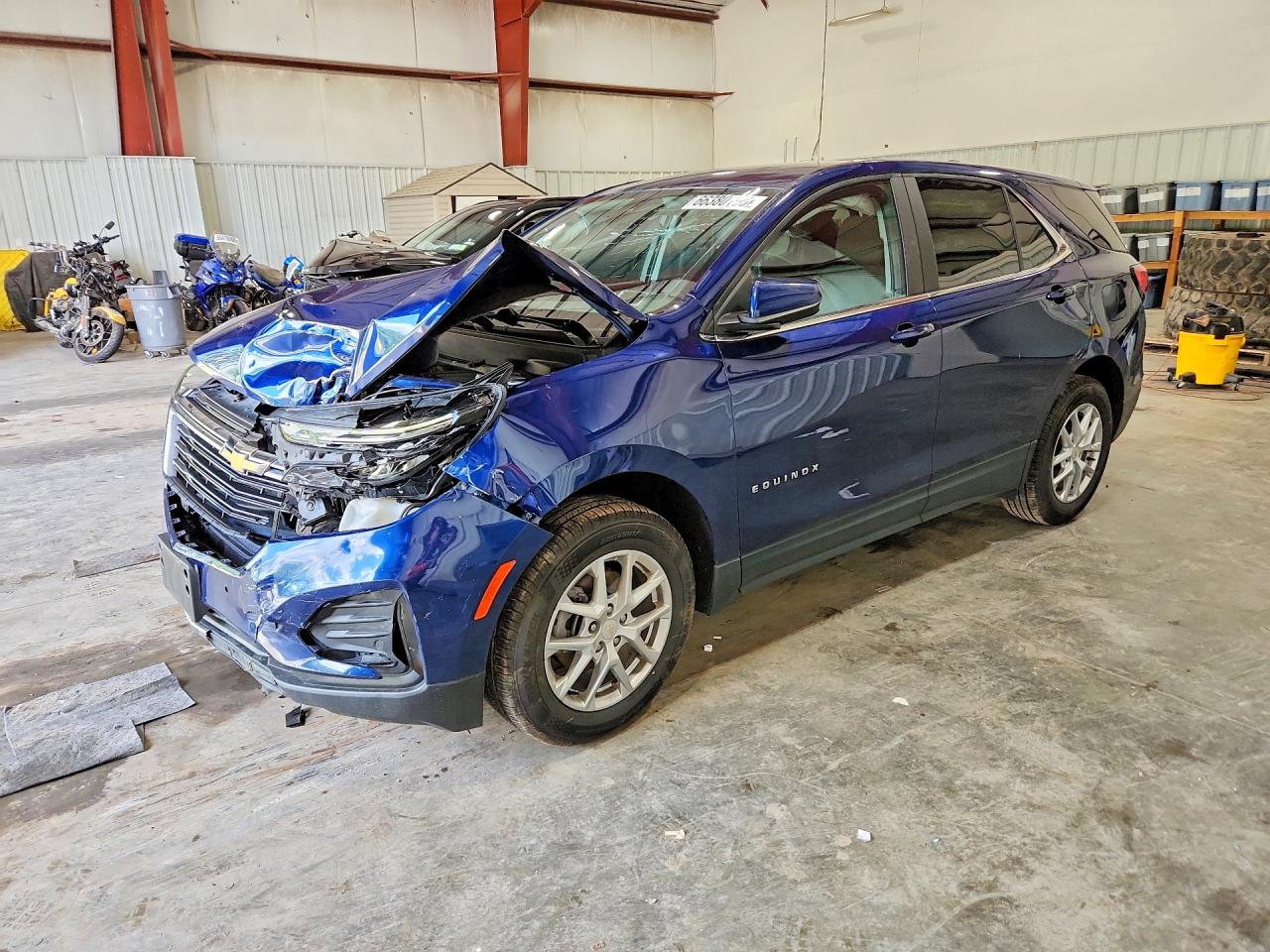 2022 CHEVROLET EQUINOX LT | 3GNAXUEV0NL220042 | UPCARS
