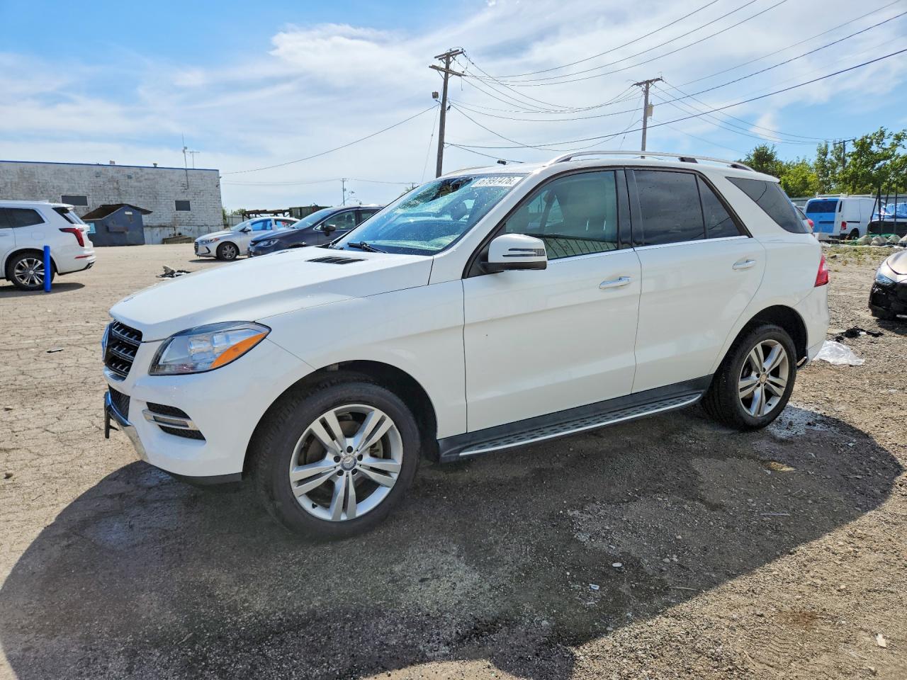 2014 MERCEDES-BENZ M-CLASS 350 4MATIC | 4JGDA5HB5EA428855 | UPCARS
