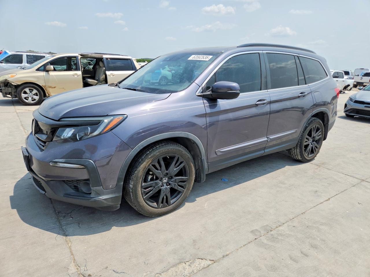 2021 HONDA PILOT SE | 5FNYF5H29MB034482 | UPCARS