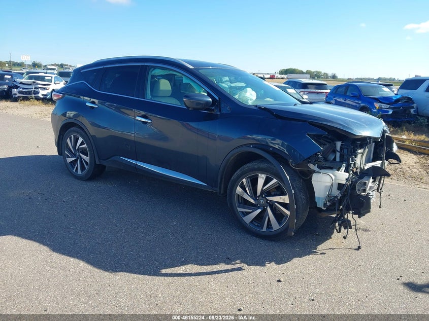 2017 NISSAN MURANO PLATINUM | 5N1AZ2MH3HN107091 | UPCARS