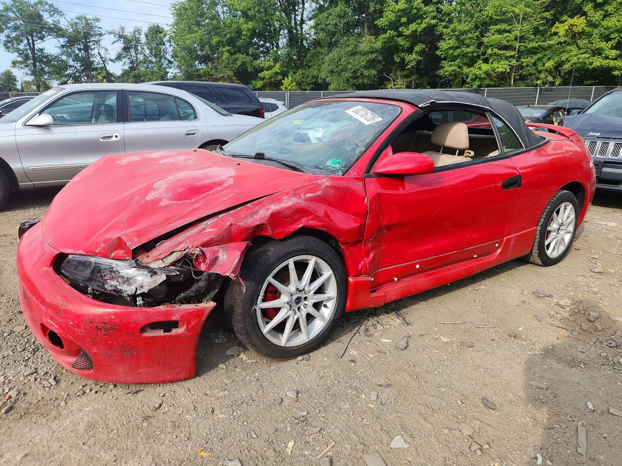 1999 MITSUBISHI ECLIPSE SPYDER GS | 4A3AX35G6XE134531 | UPCARS